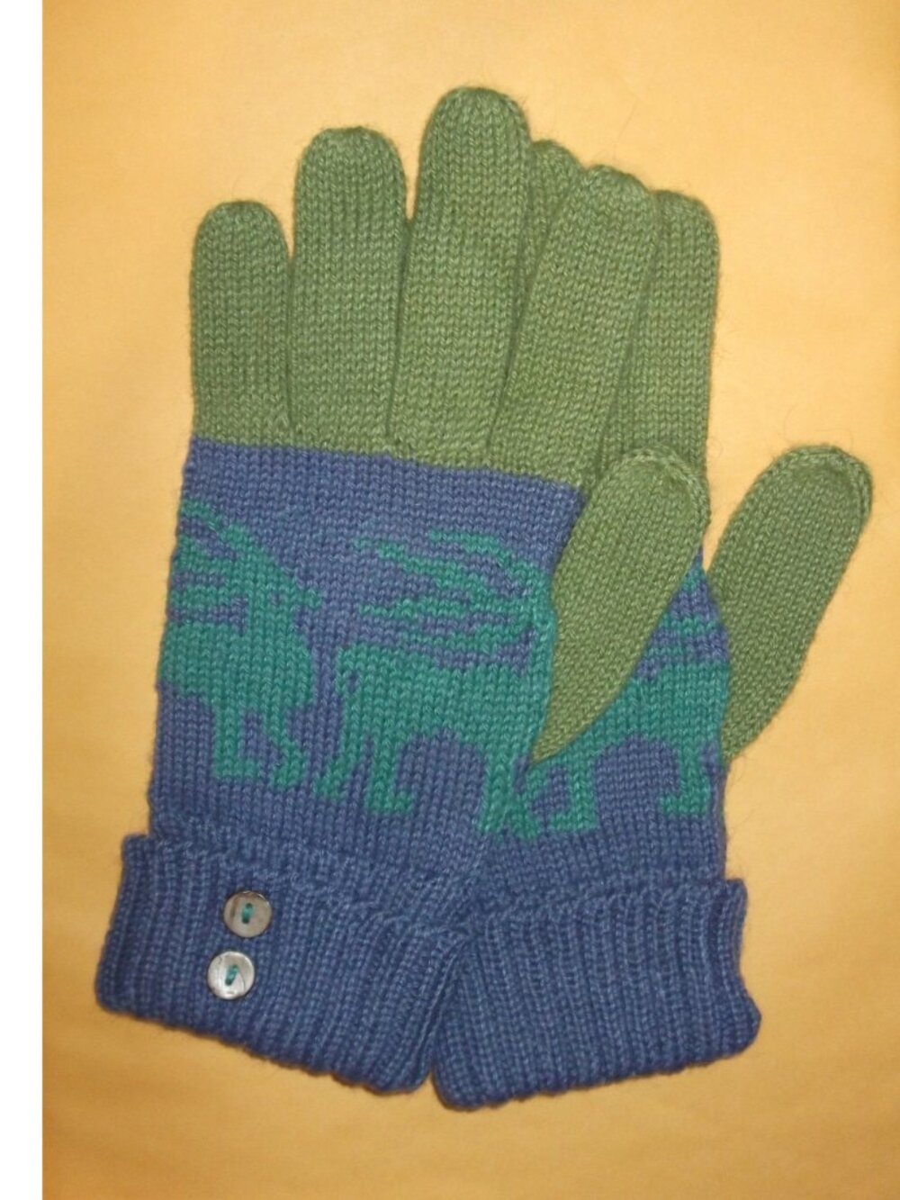 Alpaca Blend Gloves - Twee Retro Mod Indie Hipster Geek Winter Holiday Christmas